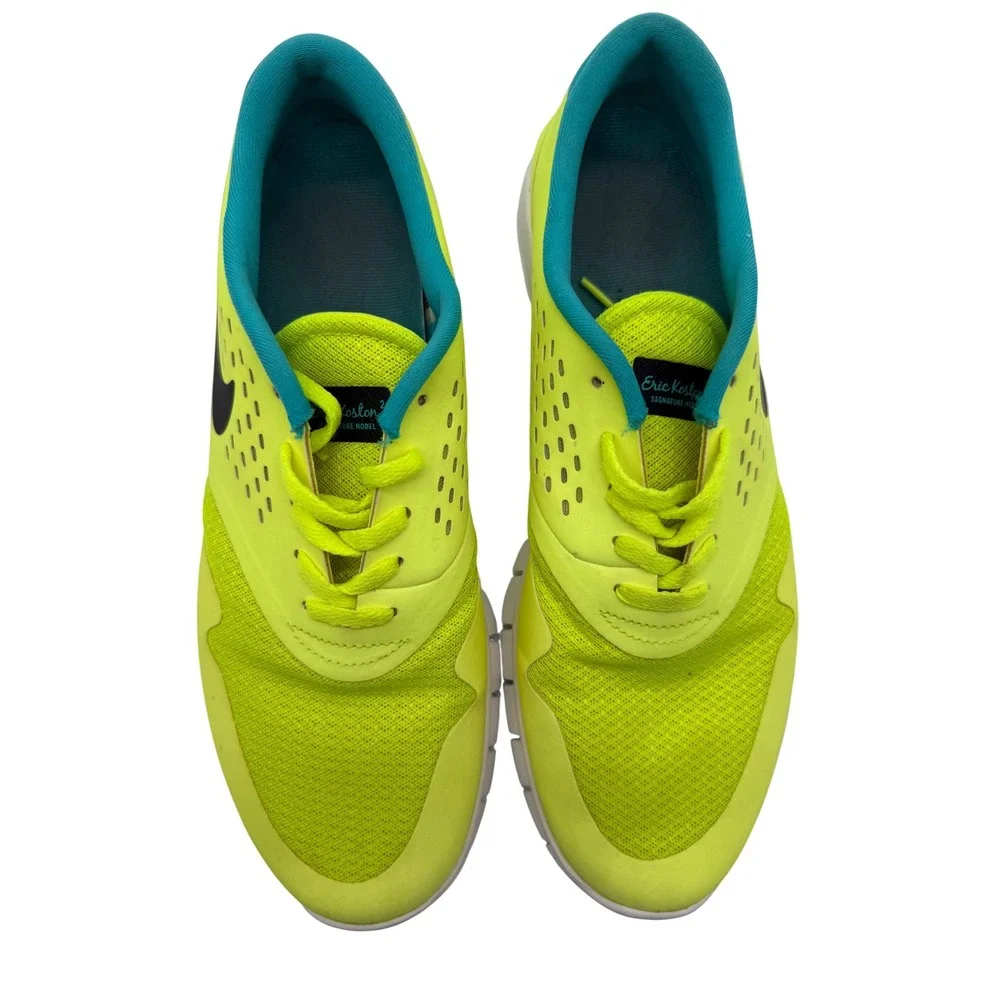 Nike SB Eric Koston 2 Max Mens 11 Volt Yellow Excellent Skateboarding 631047-703